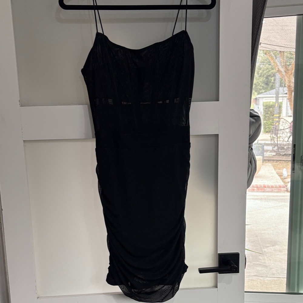 Windsor Black Strapless Dress